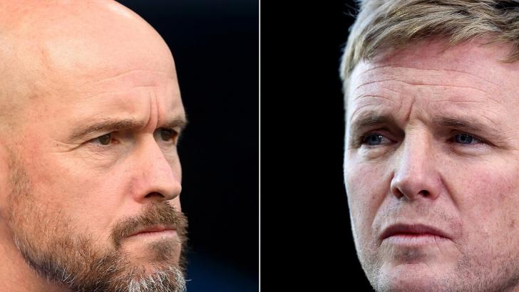 Erik ten Hag against Eddie Howe